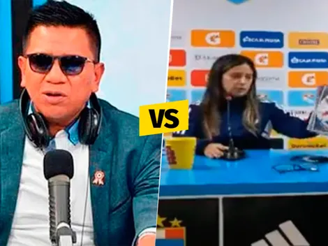 Silvio Valencia exigió 'que boten' a Romina Antoniazzi de Sporting Cristal