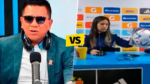 Silvio Valencia exigió 'que boten' a Romina Antoniazzi de Sporting Cristal