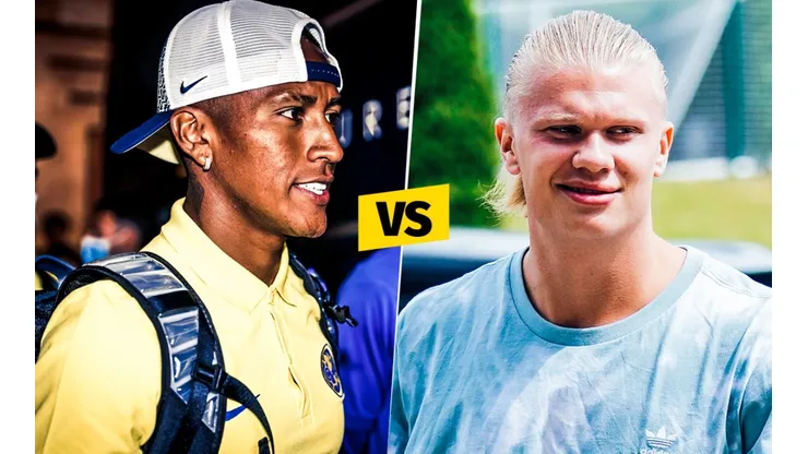 Los detalles del duelo entre Pedro Aquino y Erling Haaland en Estados Unidos. (Foto: Getty Images)