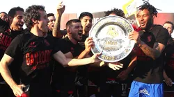 “Seguimos esperando el platito que prometieron, seguro lo mandaron a hacer en Alemania”. (Foto: Liga de Fútbol Profesional)