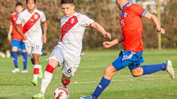 La sub-20 de Perú cayó (2-1) ante su similar de Chile