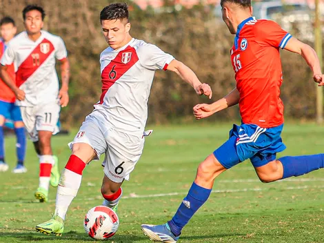 Selección Peruana Sub-20 cayó (2-1) ante Chile en amistoso