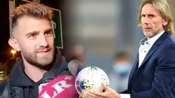 Gino Peruzzi admitió sentirse muy agradecido con Ricardo Gareca, por hacerlo debutar en Primera División. Foto: GLR