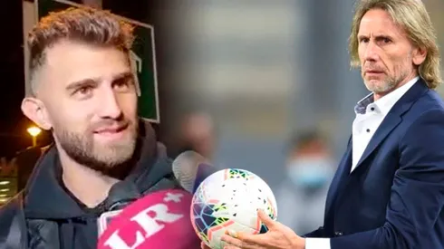 Gino Peruzzi admitió sentirse muy agradecido con Ricardo Gareca, por hacerlo debutar en Primera División. Foto: GLR