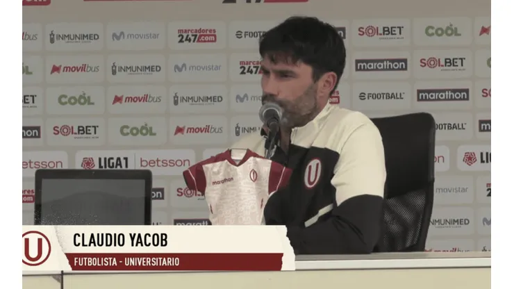 Claudio Yacob sobre su llegada a la "U": "Fue la decisión más rápida de mi carrera"