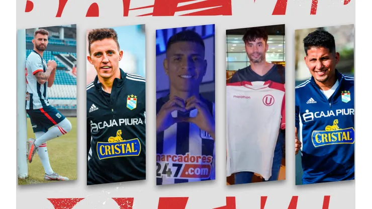 ¿Cuáles son los mejores fichajes del fútbol peruano para el torneo clausura?