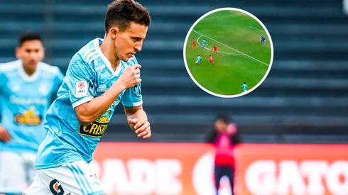 ¡En el palo! Buonanotte se estrenó con Cristal y casi marca espectacular golazo. (Foto: Twitter Sporting Cristal)