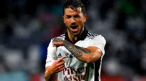 El hombre de los penales: Gabriel Costa anotó el 3-0 para Colo Colo y brindó asistencia. (Foto: Instagram Colo Colo)