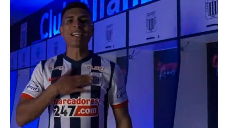 Paolo Hurtado emotivo en su regreso a Alianza Lima: “Siempre ha estado en mi corazón”. (Foto: Captura de pantalla)