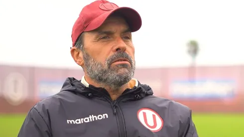 Carlos Compagnucci fue entrevistado por el departamento de prensa de Universitario de Deportes. Foto: Universitario