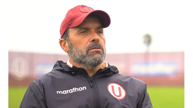 Carlos Compagnucci fue entrevistado por el departamento de prensa de Universitario de Deportes. Foto: Universitario