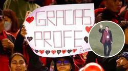 Nestor Lorenzo se despidió de los hinchas 'rojinegros' que acudieron al estadio la UNSA de Arequipa. Foto: FBC Melgar