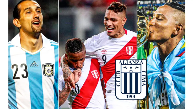 El equipo de seleccionados de Alianza Lima