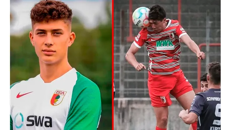 Fabio Gruber, quien debutó con gol en el primer equipo de Augsburg, ya fue contactado por la FPF. Foto: Wappa