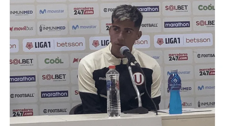 Jordan Guivin: "Le había prometido a mi abuelo jugar por Universitario de Deportes"