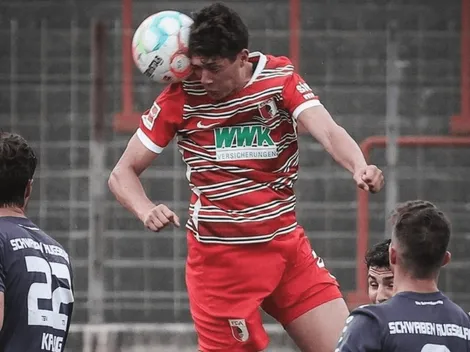 El DT de Fabio Gruber, el Lapadula alemán, destacó su rendimiento: "Llama la atención"