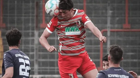 El DT de Fabio Gruber, el Lapadula alemán, destacó su rendimiento: "Llama la atención"