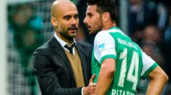 Pizarro habló sobre la presencia de Guardiola en su despedida. (Foto: AP)