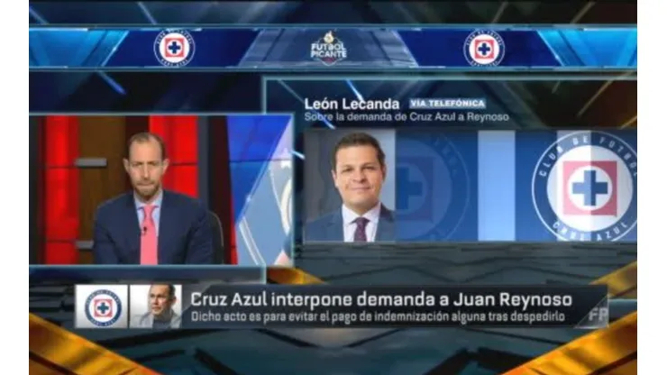 Cruz Azul instaló denuncia contra Juan Reynoso en México