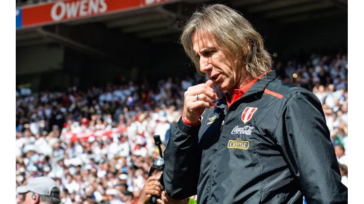 La última reunión de Gareca para definir si se queda o no en Perú. (Foto: Getty Images)