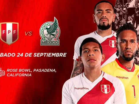 Selección Peruana confirmó partido amistoso ante México