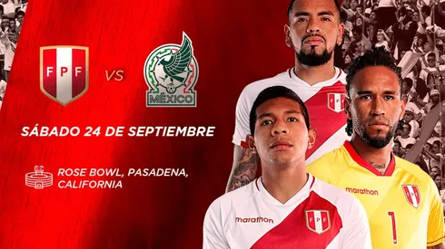 Selección Peruana confirmó partido amistoso ante México