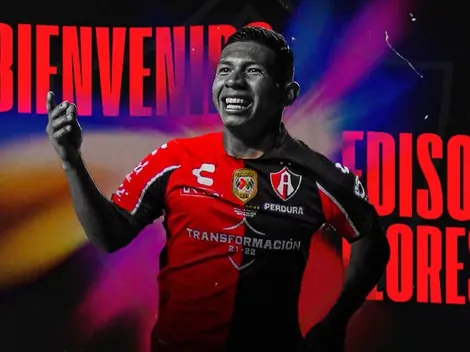 Atlas confirmó fichaje de Edison Flores y reveló qué número de camiseta usará