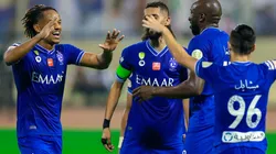 Andre Carrillo y Al-Hilal a punto de ser campeón de la Liga Saudí. Foto: Al Hilal