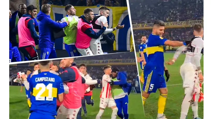 Boca Juniors: Carlos Zambrano y Luis Advíncula protagonistas de 2 minutos de caos en La Bombonera. (Foto: Getty Images)