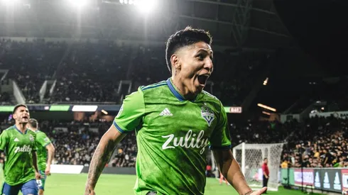 Raúl Ruidíaz anotó un doblete ante Vancouvers y fue considerado en el once ideal de la semana. Foto: Andina