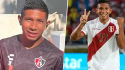 Edison Flores posó por primera vez con la camiseta del Atlas de México