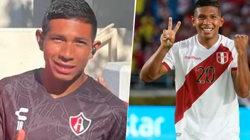Edison Flores posó por primera vez con la camiseta del Atlas de México