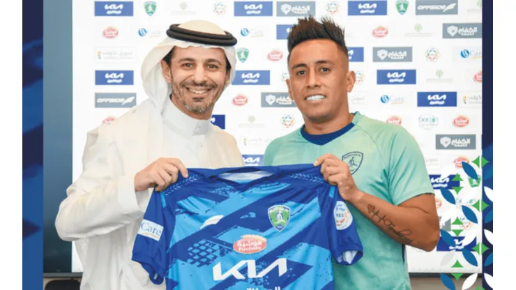 Christian Cueva renovó con Al-Fateh hasta el 2025