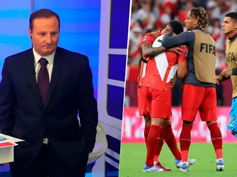 Gustavo Cherquis sufrió mucho la derrota de la Selección Peruana en el repechaje