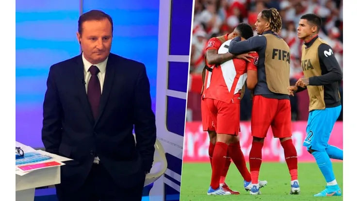 El periodista argentino lamentó la eliminación del equipo de Ricardo Gareca ante Australia. Foto: DirecTV/GLR