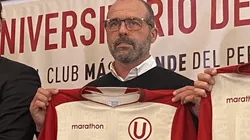 Carlos Compagnucci fue presentado oficialmente en Universitario de Deportes