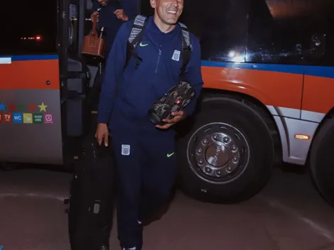 Alianza Lima llegó a Juliaca para enfrentar a Binacional