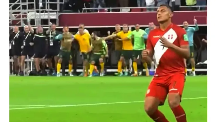 Selección Peruana: psicólogo analizó el penal de Alex Valera y reveló la razón de su fallo ante Australia. (Foto: Captura de pantalla)