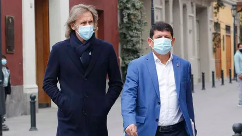 Este jueves se llevará a cabo la reunión entre el presidente de la FPF y Ricardo Gareca. Foto: FPF