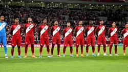 El once titular de Perú en Doha