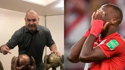 Luis Advíncula recibió consejo de José Luis Chilavert tras errar su penal en la definición ante Australia. Foto: GLR