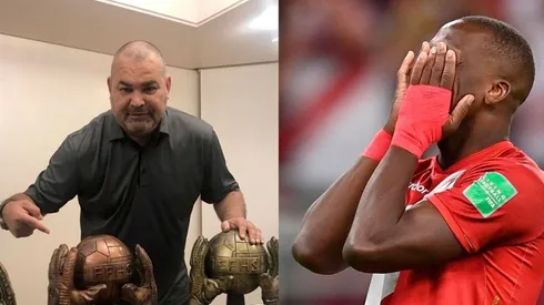 Luis Advíncula recibió consejo de José Luis Chilavert tras errar su penal en la definición ante Australia. Foto: GLR