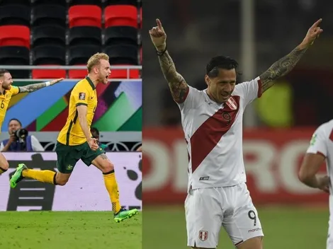 Los números que dejaron Perú y Australia en las Eliminatorias Qatar 2022