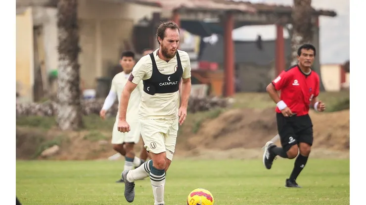Universitario derrotó 3-1 a Sport Boys en amistoso de preparación al reinicio de la Liga 1. Foto: Universitario