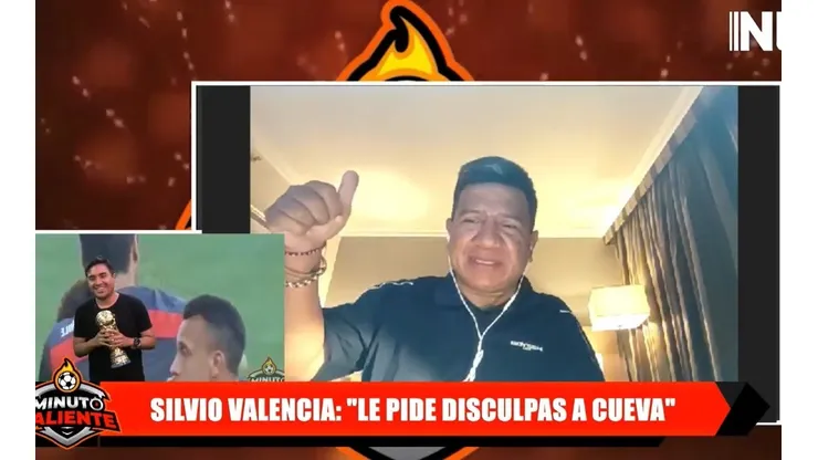 Silvio Valencia volvió a aparecer en su programa emitido en Nacional TV, donde ofreció sus disculpas a Christian Cueva. Foto: Minuto Caliente