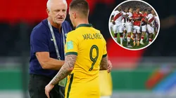 Graham Arnold, DT de Australia, advirtió a Perú: “Se van a sorprender de la mejoría de nuestro fútbol”. (Foto: Getty Images)