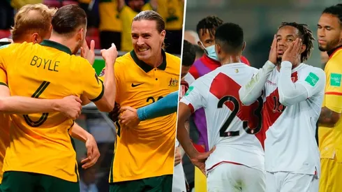 Australia y Perú se enfrentan el próximo 13 de junio en Doha, por su pase a Qatar 2022. Foto: TySports/GLR