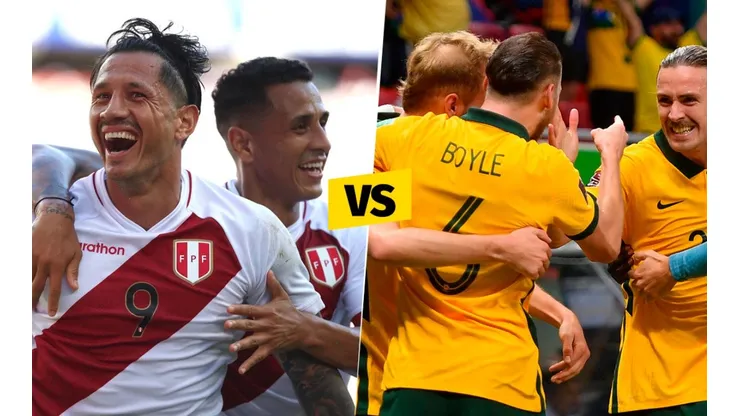 Perú enfrentará el próximo lunes 13 de junio a Australia por el pase al mundial de Qatar 2022. Foto: Getty