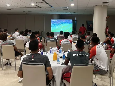 Selección Peruana observó el duelo entre Australia vs. Emiratos Árabes junto a Claudio Pizarro