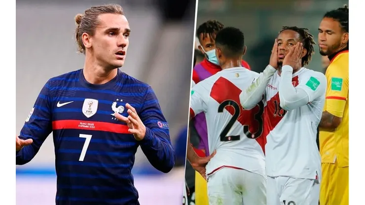 Antoine Griezmann fue consultado sobre si prefería que Perú o Australia gane el repechaje. Foto: Getty/GLR